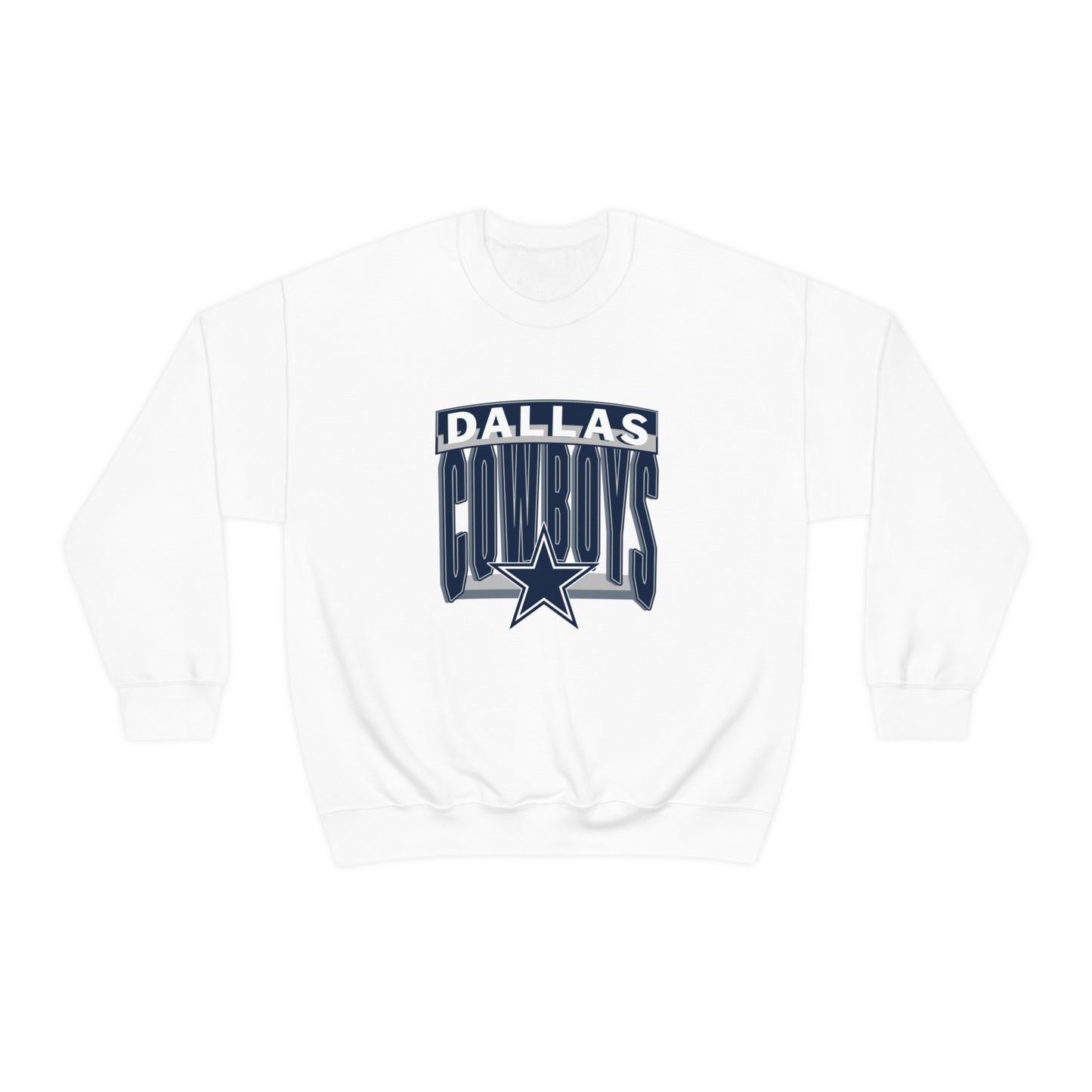 Dallas Cowboys Football Unisex Heavy Blend Crewneck Sweatshirt