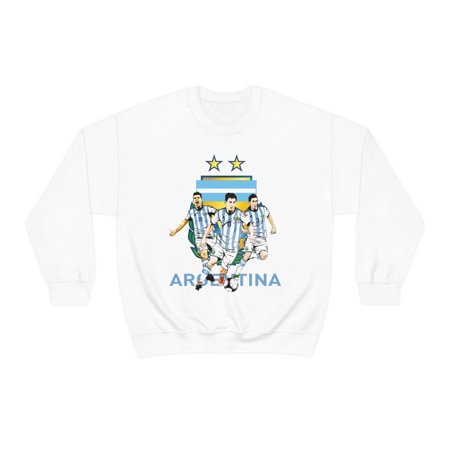 Argentina Soccer Unisex Heavy Blend Crewneck Sweatshirt