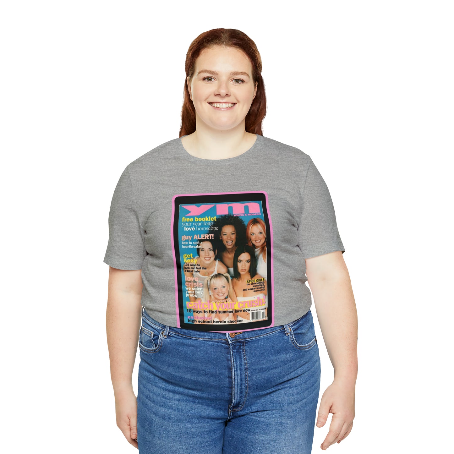 90s Throwback Spice Girls Unisex Jersey Short Sleeve Tee