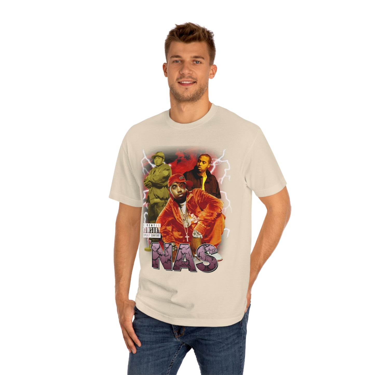 Rap/HipHop Throwback Inspired Nas Unisex Classic Tee
