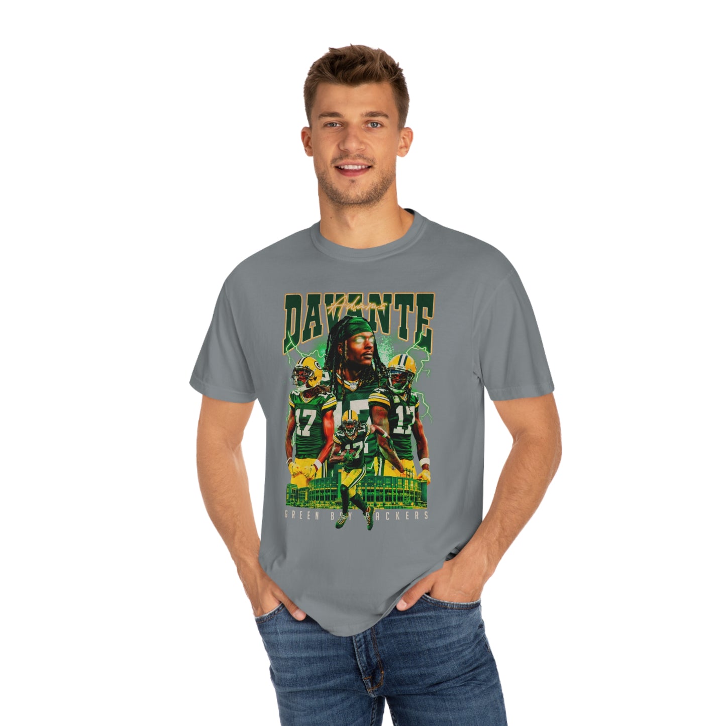 Davante Greenbay Football Unisex Garment-Dyed T-shirt