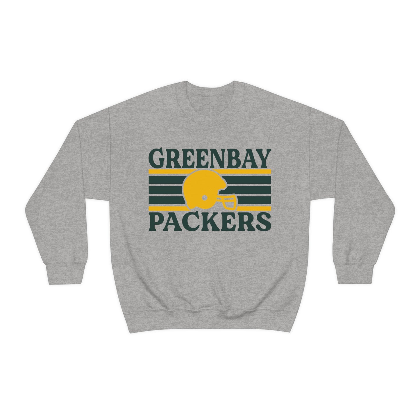 Retro Style Green Bay Football Unisex Heavy Blend Crewneck Sweatshirt