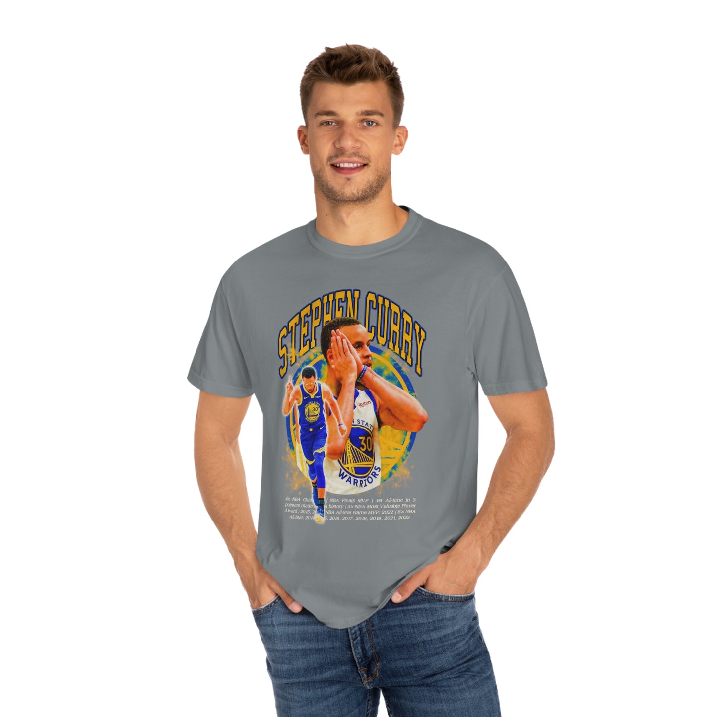 Steph Curry Basketball Unisex Garment-Dyed T-shirt