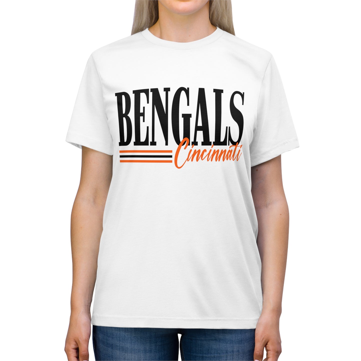 Cincinnati Football Unisex Triblend Tee