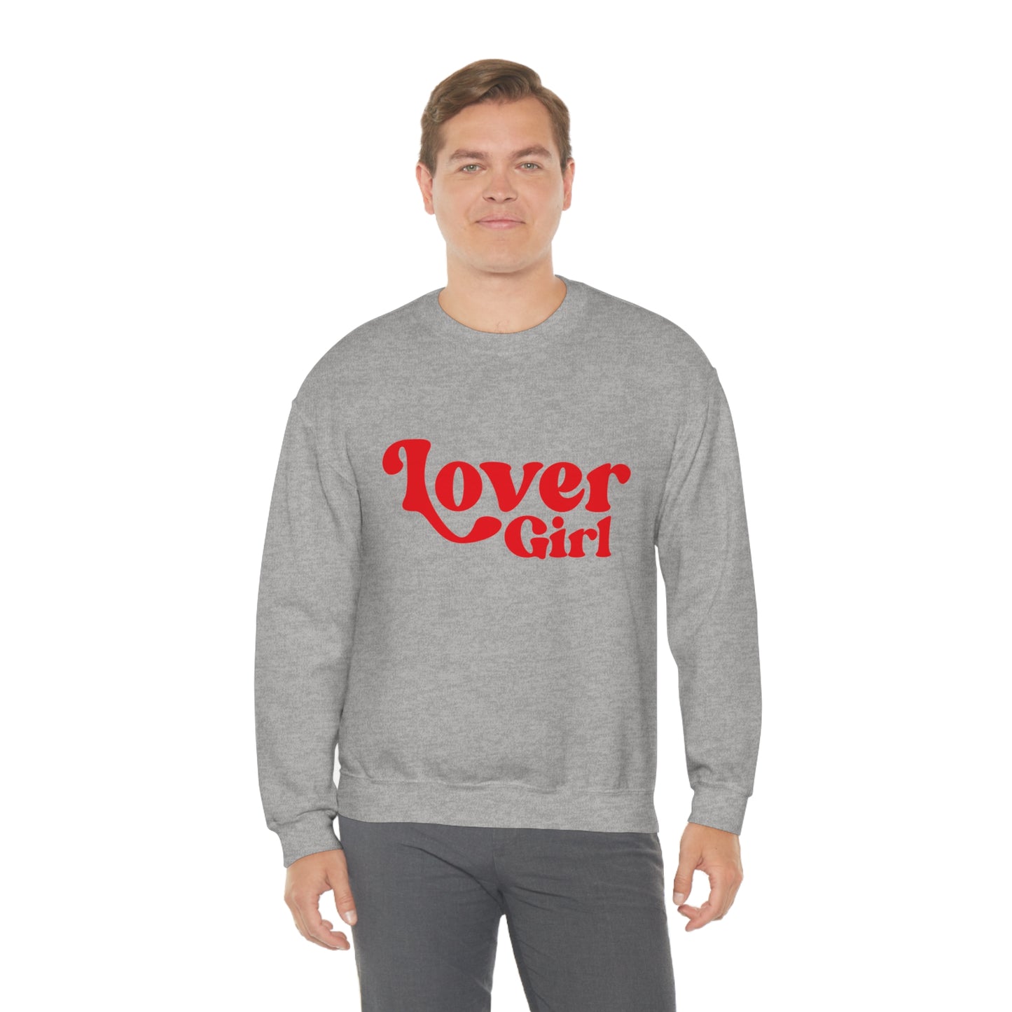 Lover Girl Valentines Day Unisex Heavy Blend Crewneck Sweatshirt
