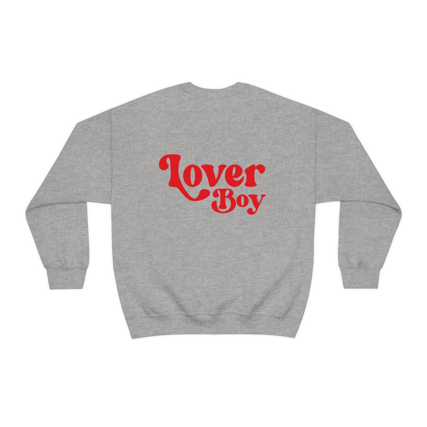 Heart Lover Boy Valentines Day Unisex Heavy Blend Crewneck Sweatshirt Front/Back Print