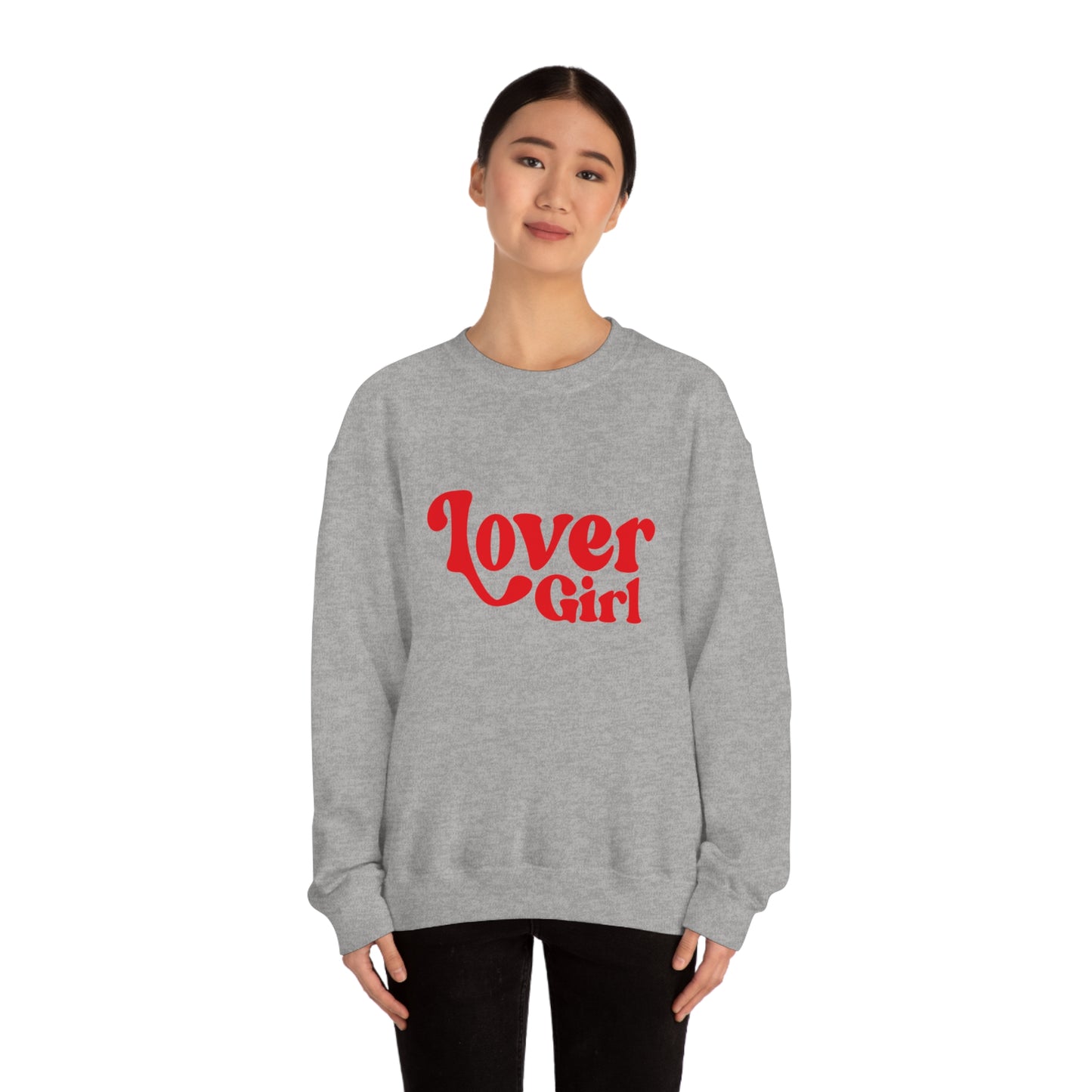 Lover Girl Valentines Day Unisex Heavy Blend Crewneck Sweatshirt