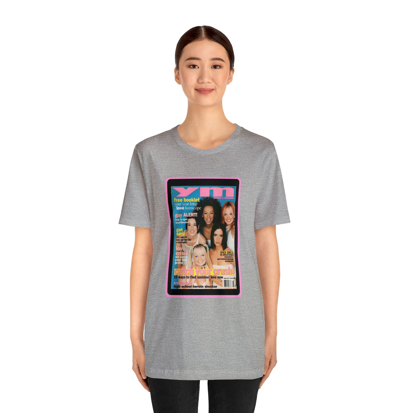 90s Throwback Spice Girls Unisex Jersey Short Sleeve Tee