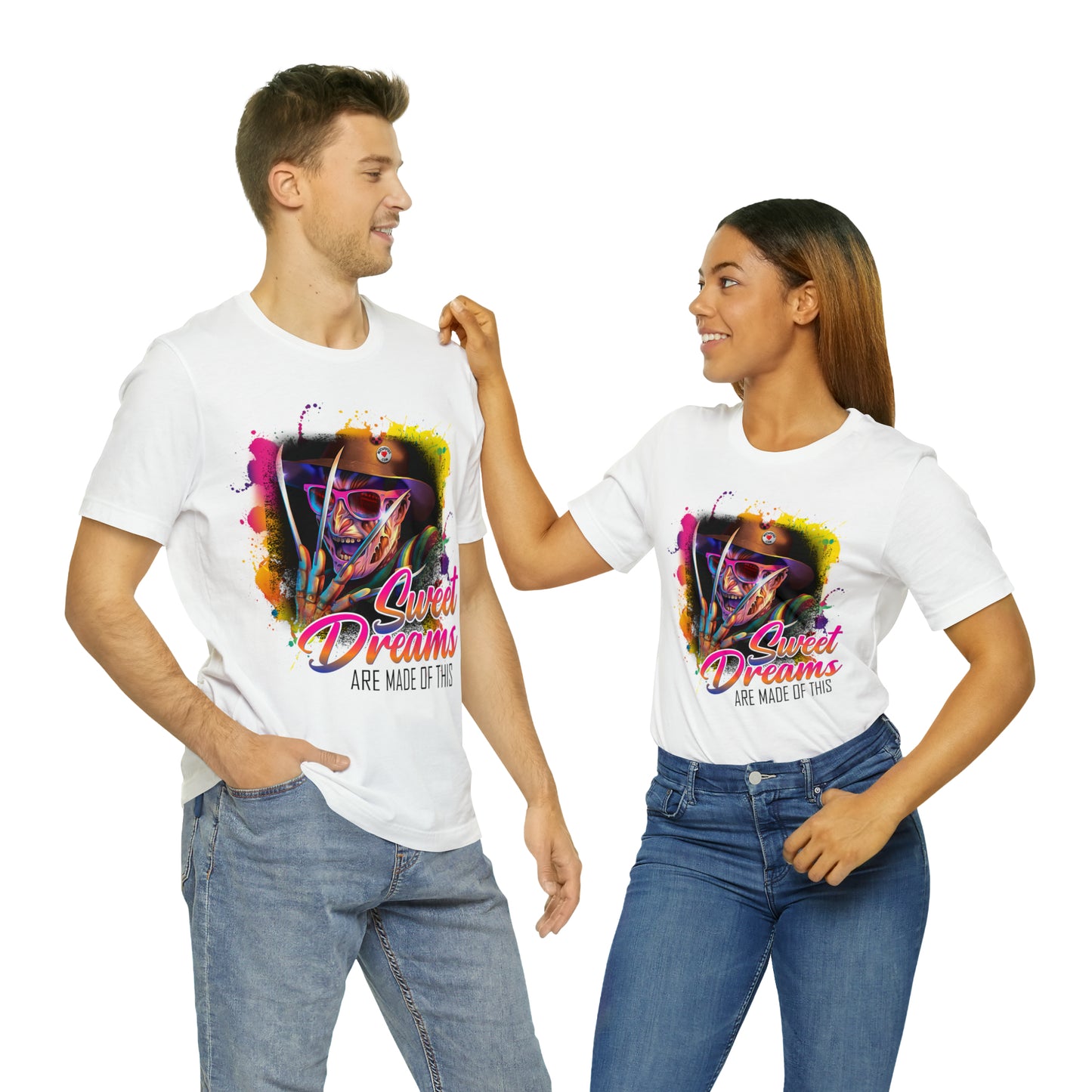 Freddy Krueger Sweet Dreams | Unisex Jersey Short Sleeve Tee