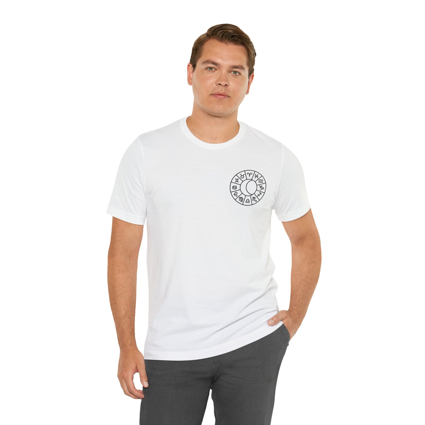 Zodiac Virgo - Astrology Unisex Jersey Short Sleeve Tee Front/Back Print
