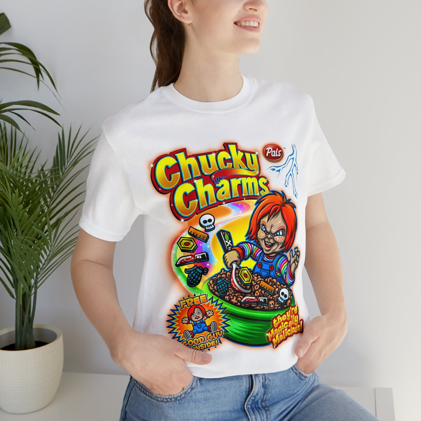 Chucky Charms | Unisex Jersey Short Sleeve Tee