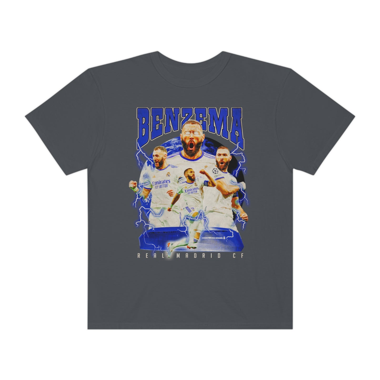 Benzema Soccer Unisex Garment-Dyed T-shirt