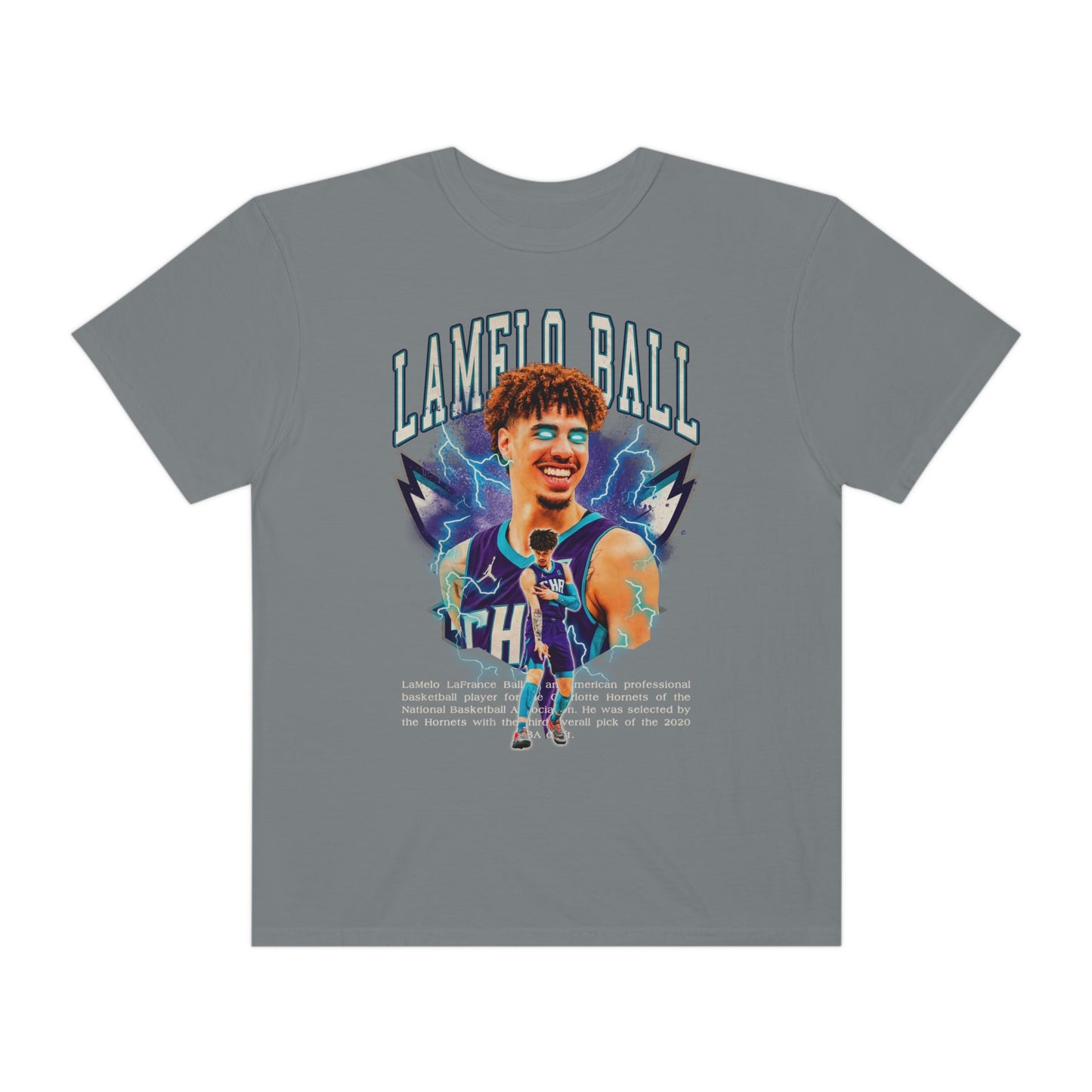 Lamely Ball Basketball Unisex Garment-Dyed T-shirt