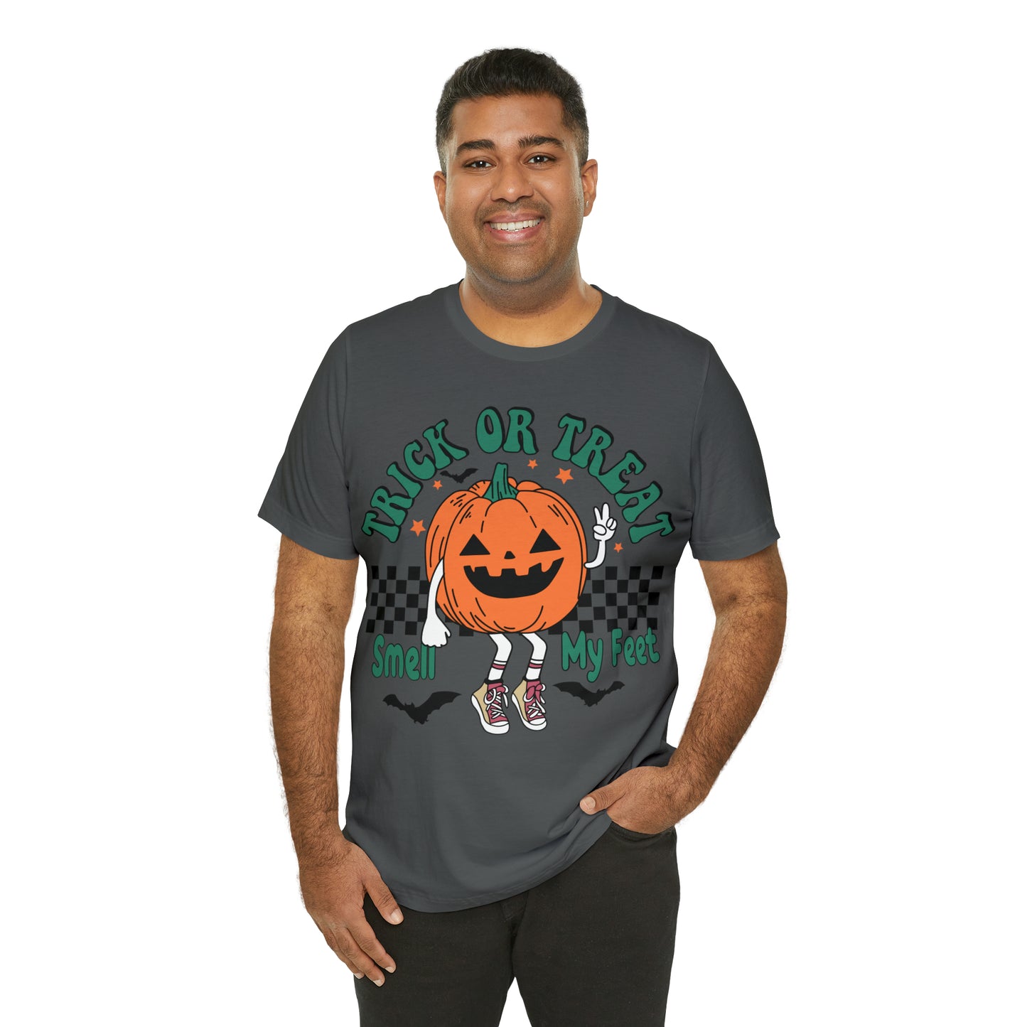 Trick or Treat Smell My Feet | Unisex Jersey Short Sleeve Tee
