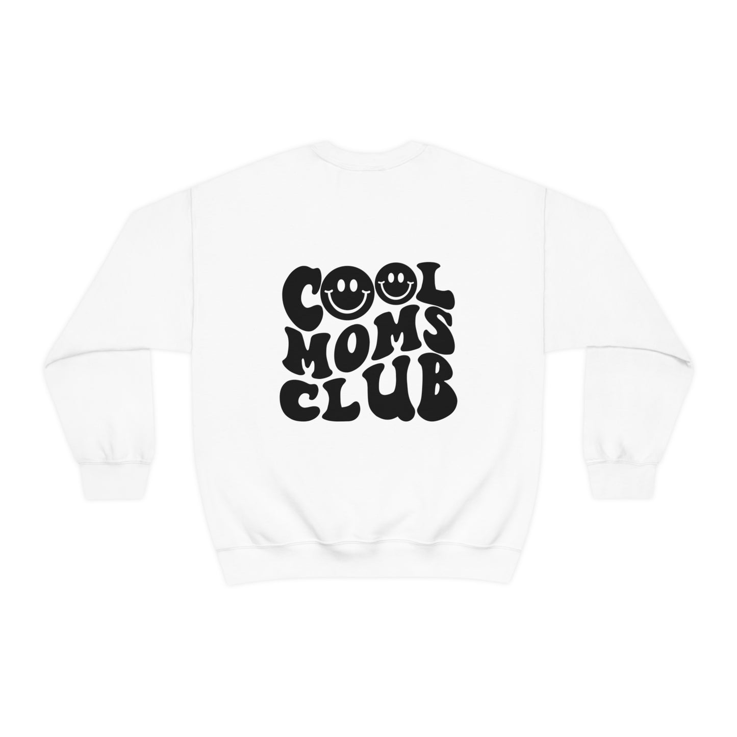 Cool Moms Club Unisex DryBlend® Crewneck Sweatshirt Front/Back Print