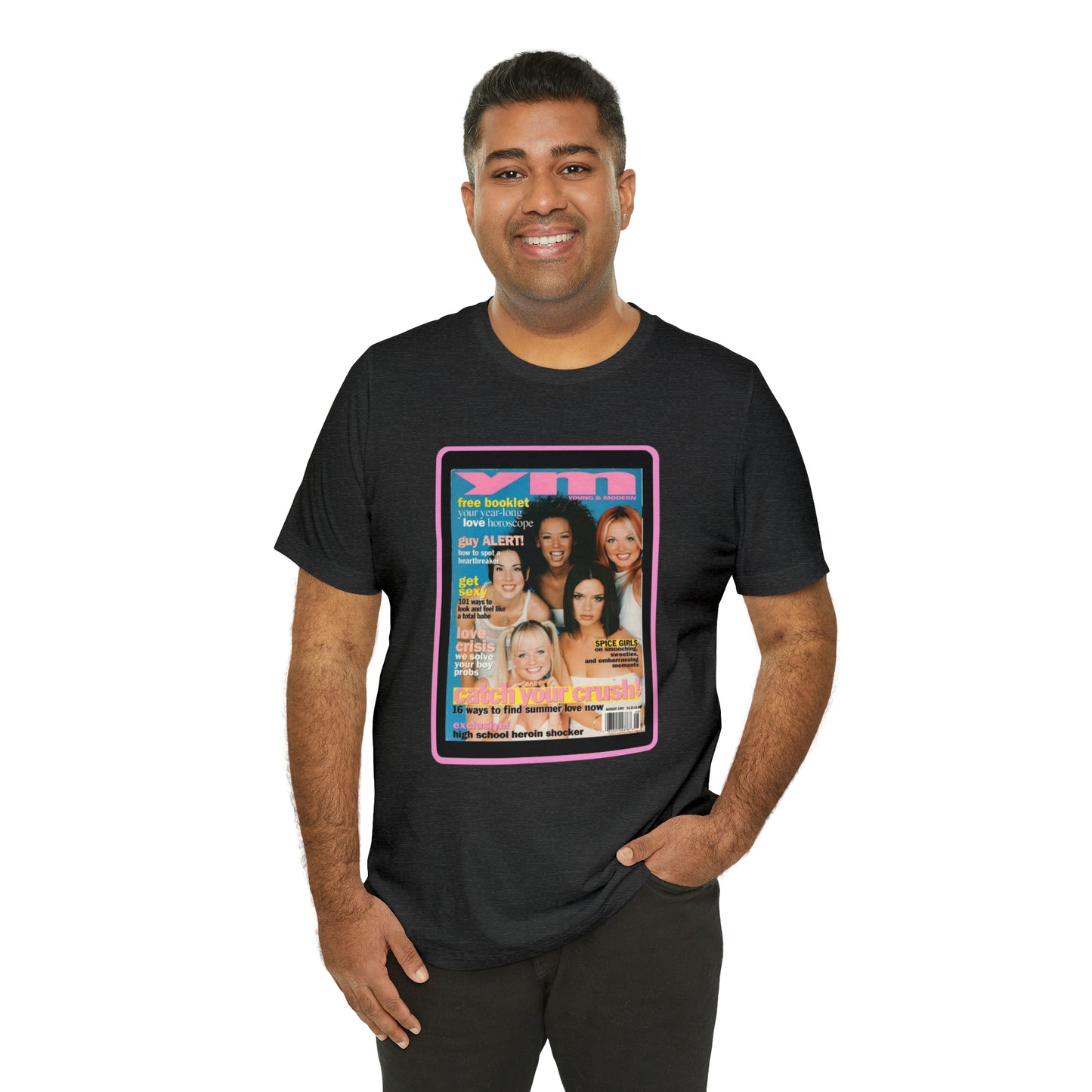 90s Throwback Spice Girls Unisex Jersey Short Sleeve Tee