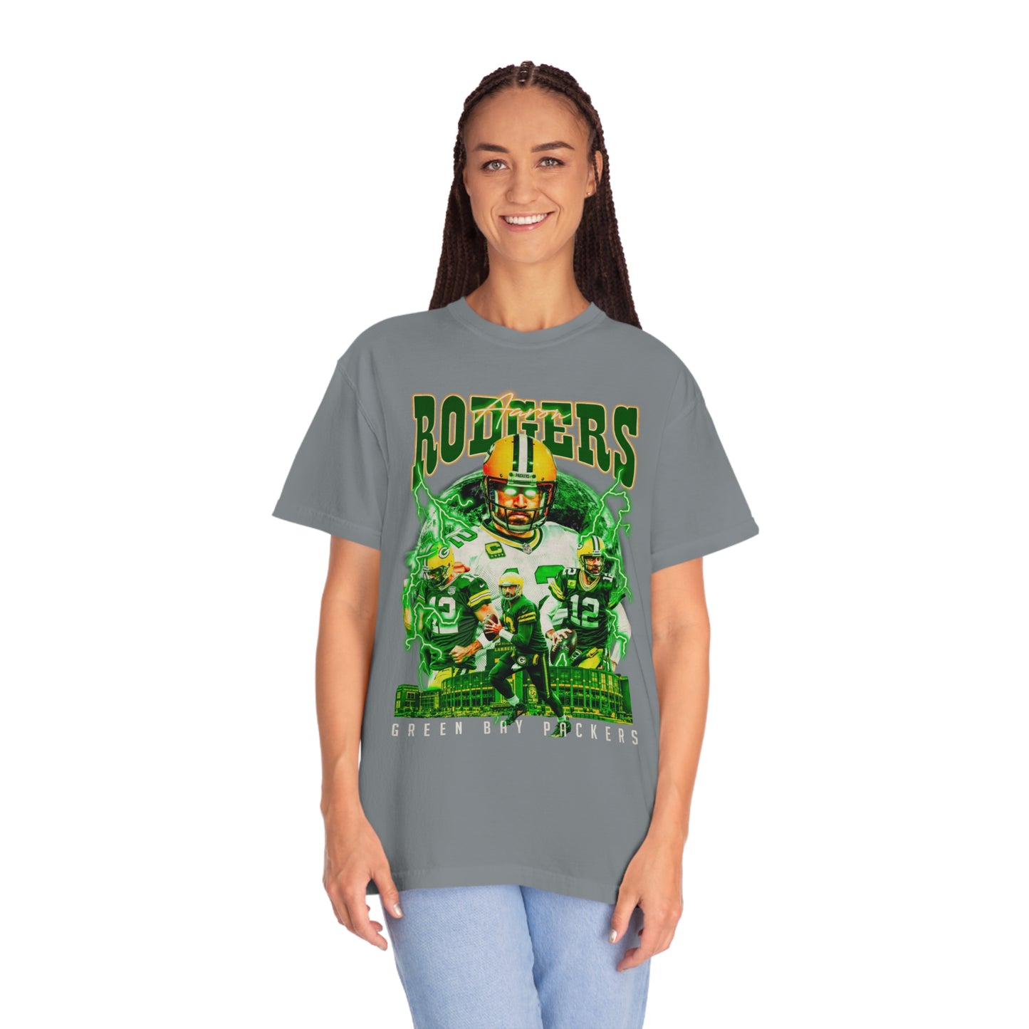 Rodgers Greenbay Football Unisex Garment-Dyed T-shirt