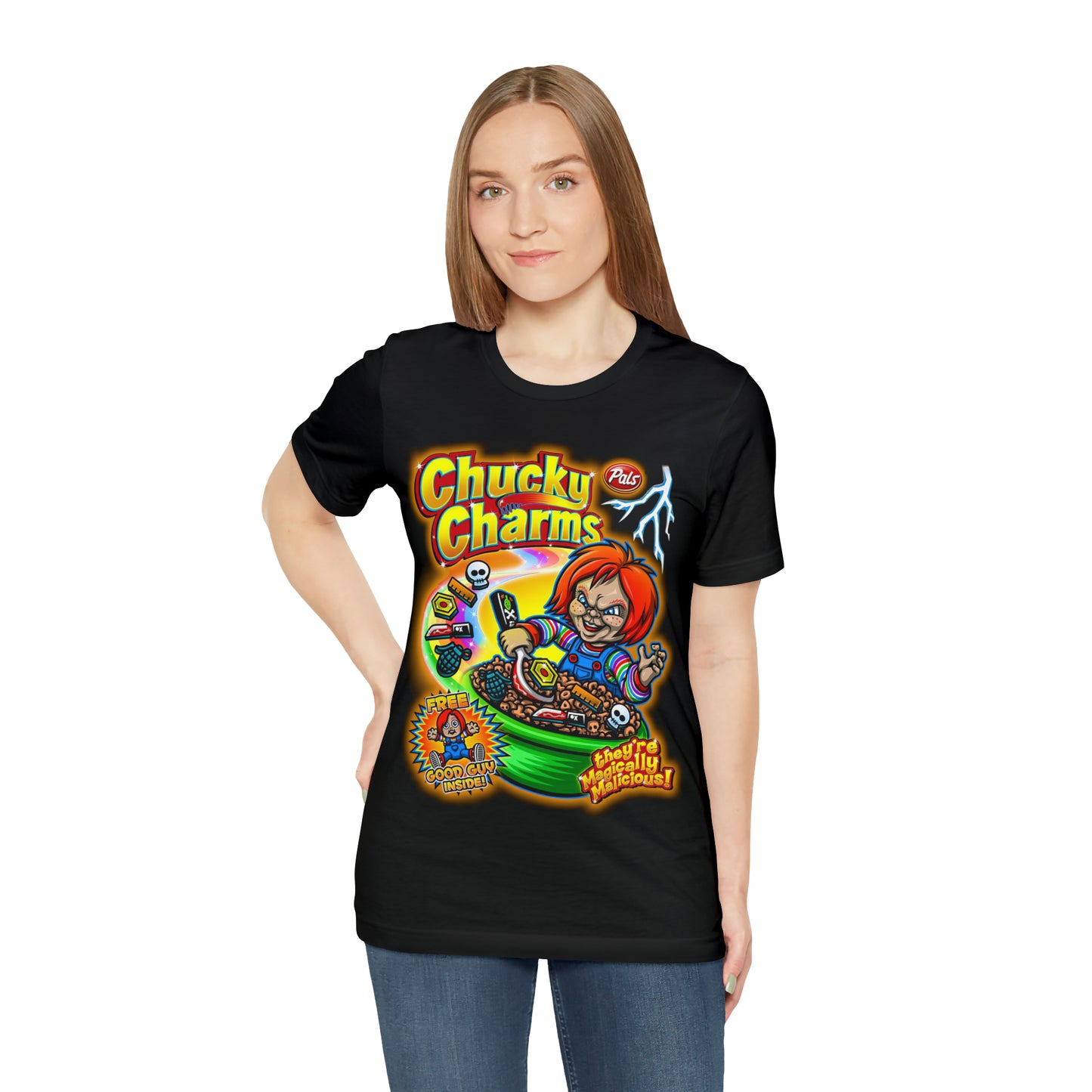 Chucky Charms | Unisex Jersey Short Sleeve Tee
