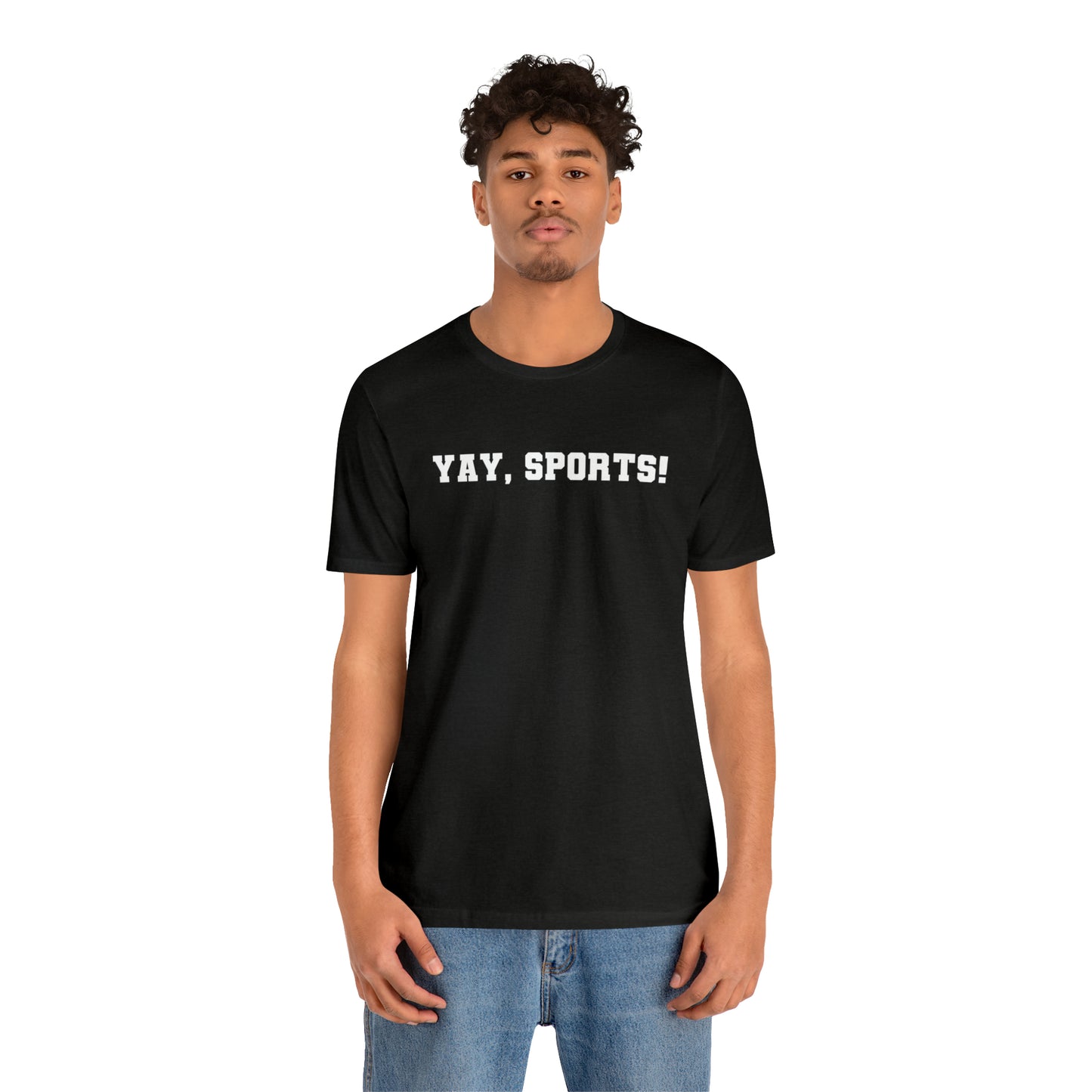 Yay, Sports! Unisex Jersey Short Sleeve Tee