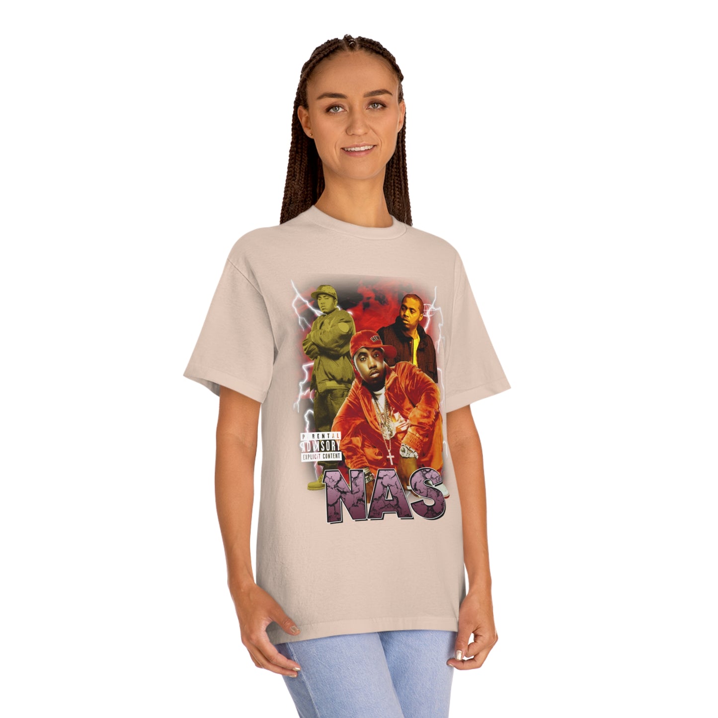 Rap/HipHop Throwback Inspired Nas Unisex Classic Tee