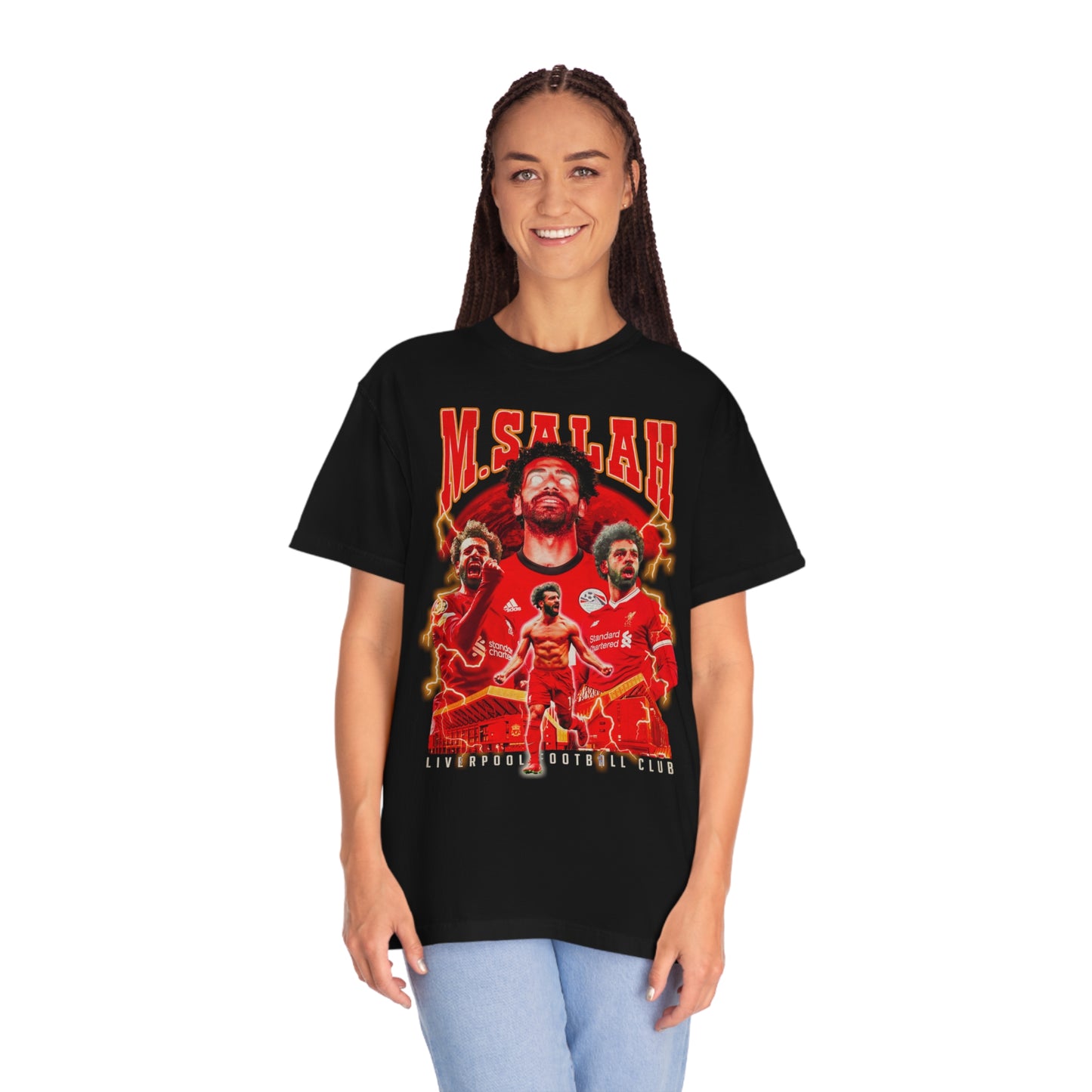 M.Salah Soccer Unisex Garment-Dyed T-shirt