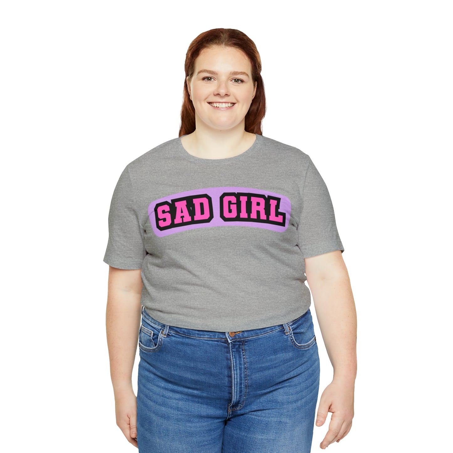 Sad Girl | Unisex Jersey Short Sleeve Tee