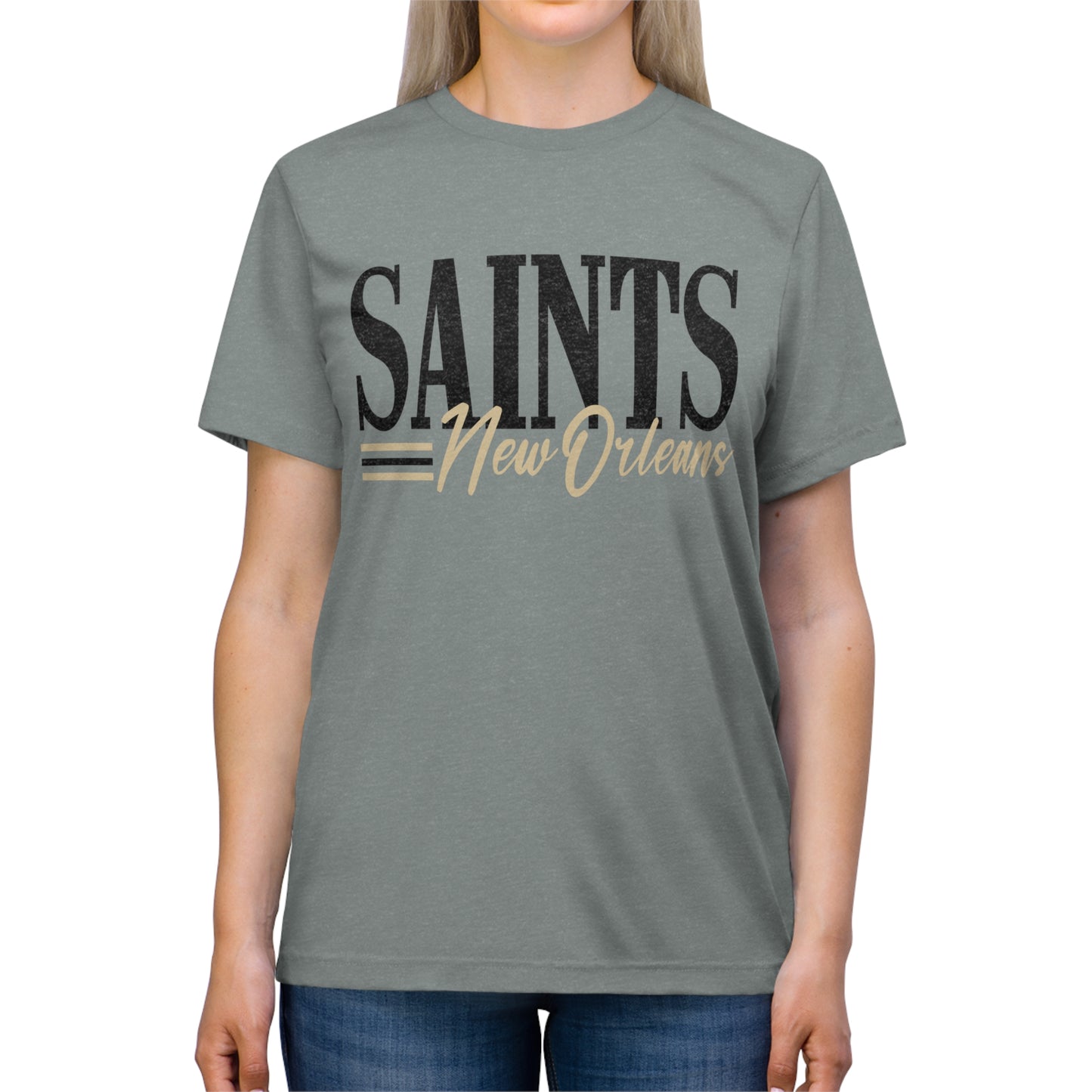 New Orleans Football Unisex Triblend Tee