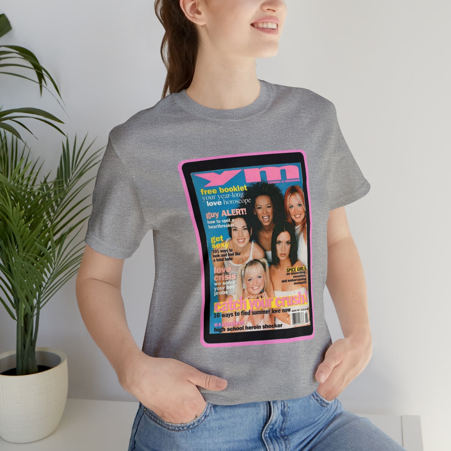 90s Throwback Spice Girls Unisex Jersey Short Sleeve Tee