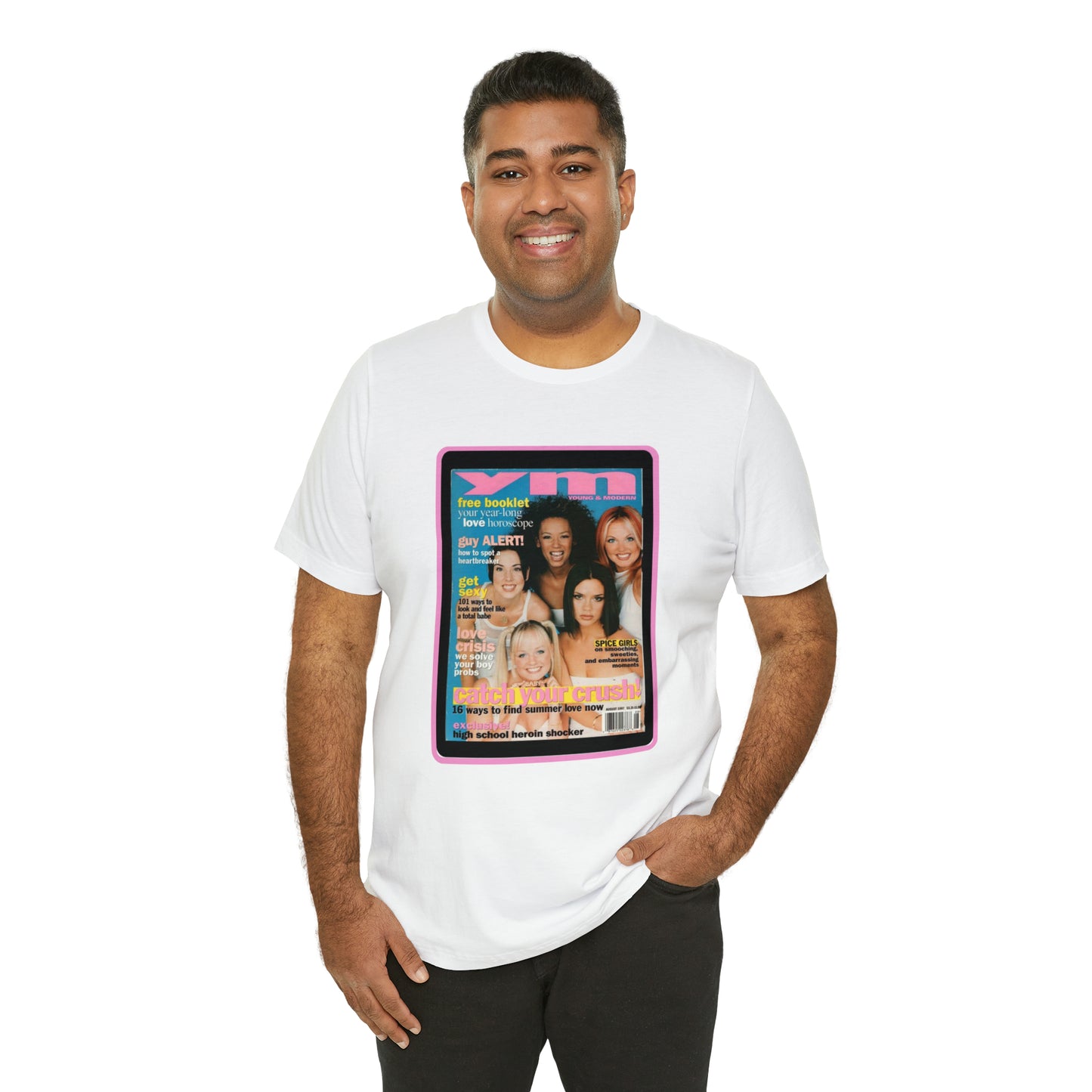 90s Throwback Spice Girls Unisex Jersey Short Sleeve Tee