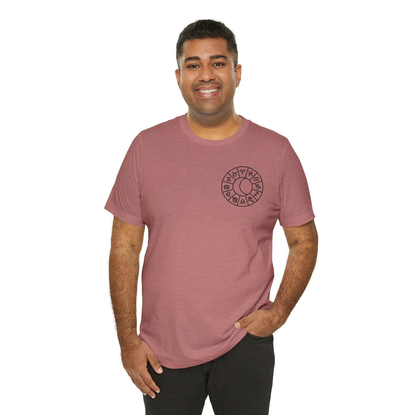 Zodiac Sagittarius - Astrology Unisex Jersey Short Sleeve Tee Front/Back Print