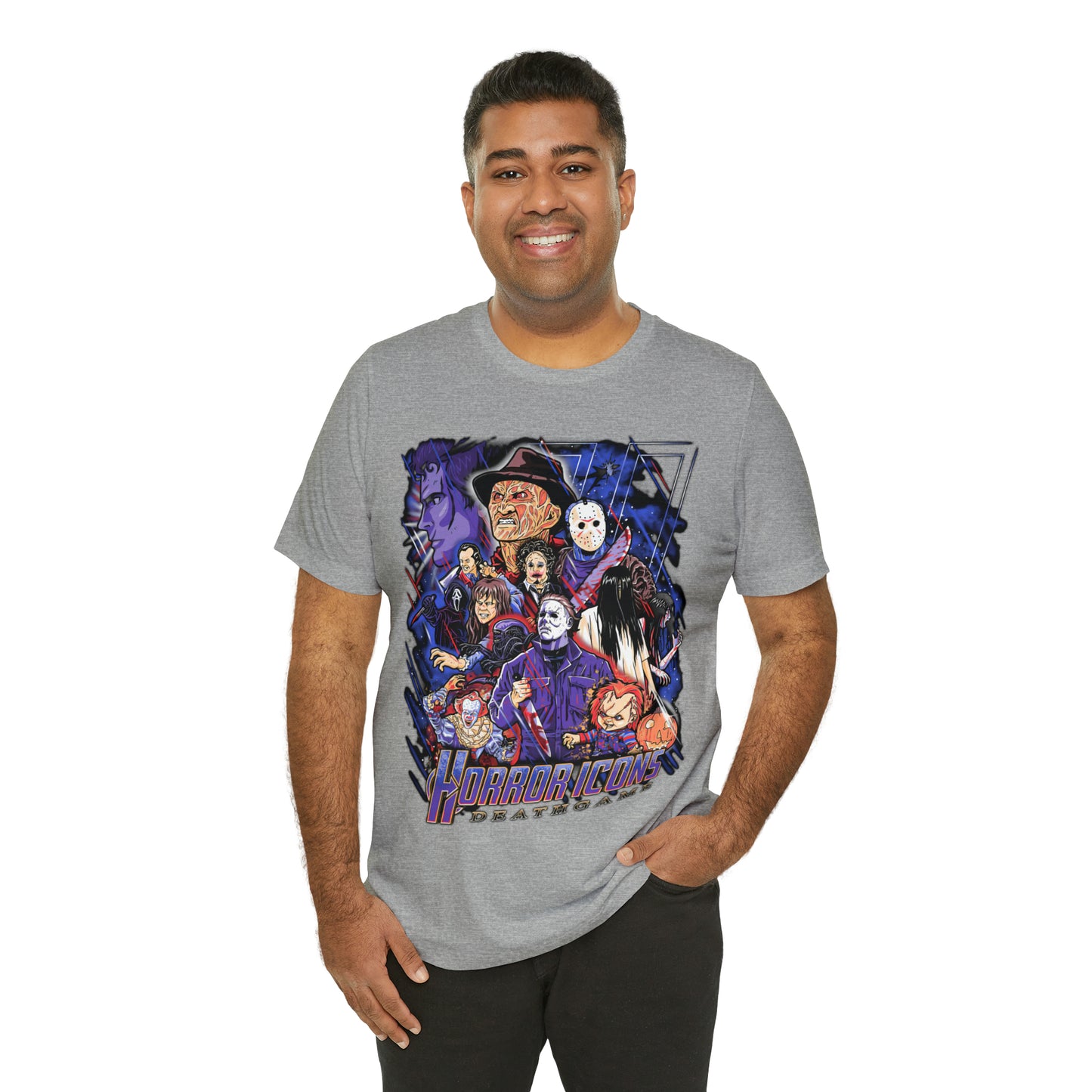 Horror Icons DeathGame | Unisex Jersey Short Sleeve Tee