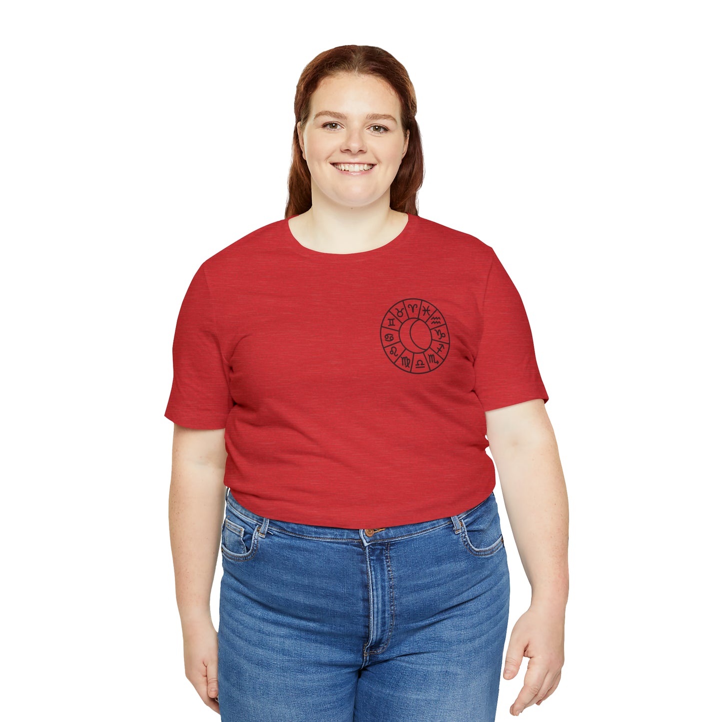 Zodiac Gemini - Astrology Unisex Jersey Short Sleeve Tee Front/Back Print