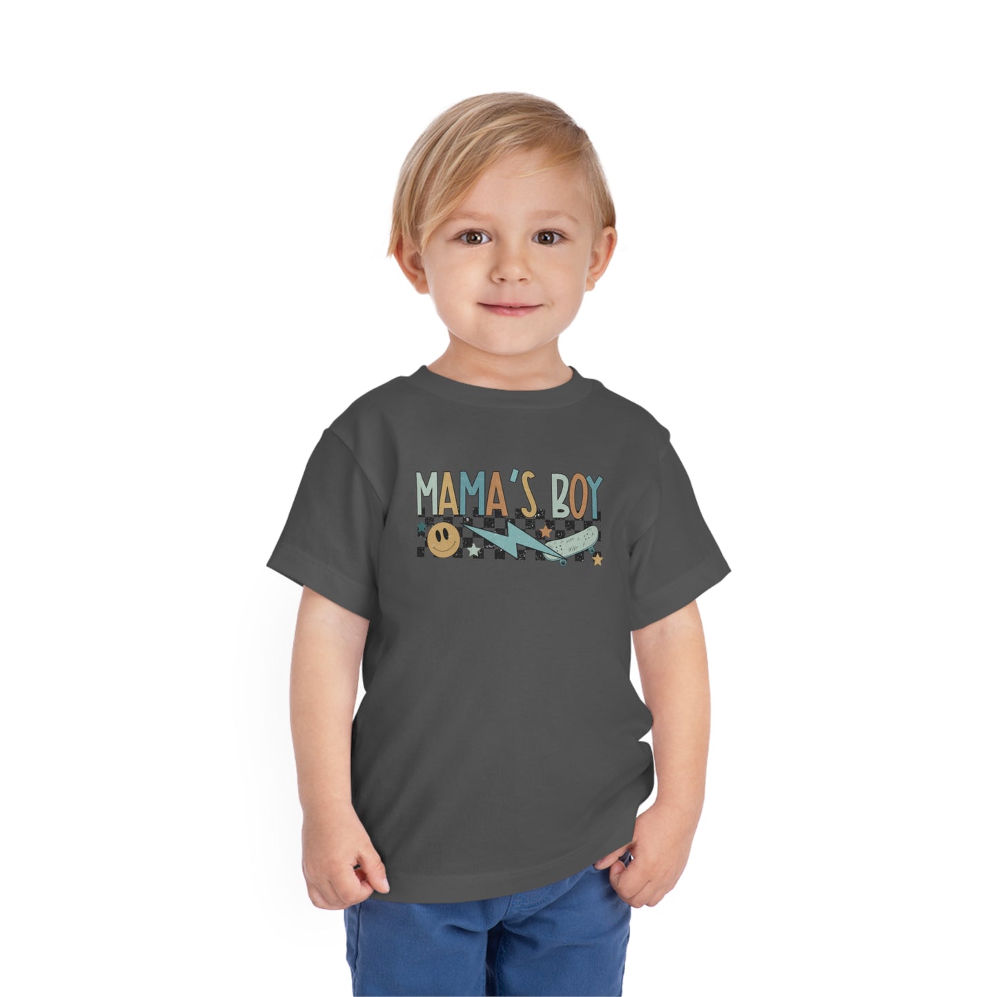 Mamas Boy Mommy & Me Matching Set Toddler Short Sleeve Tee