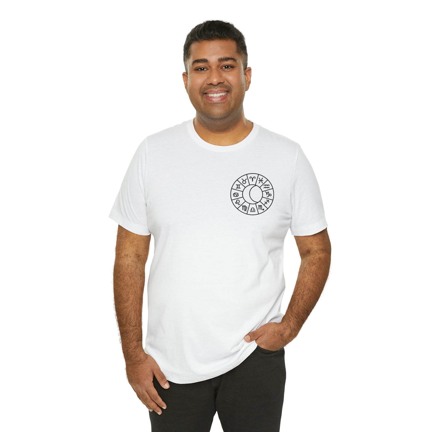 Zodiac Leo - Astrology Unisex Jersey Short Sleeve Tee Front/Back Print