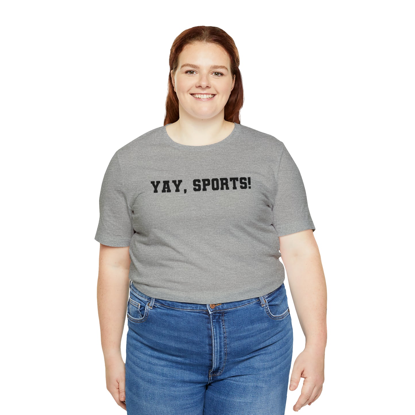 Yay, Sports! Unisex Jersey Short Sleeve Tee