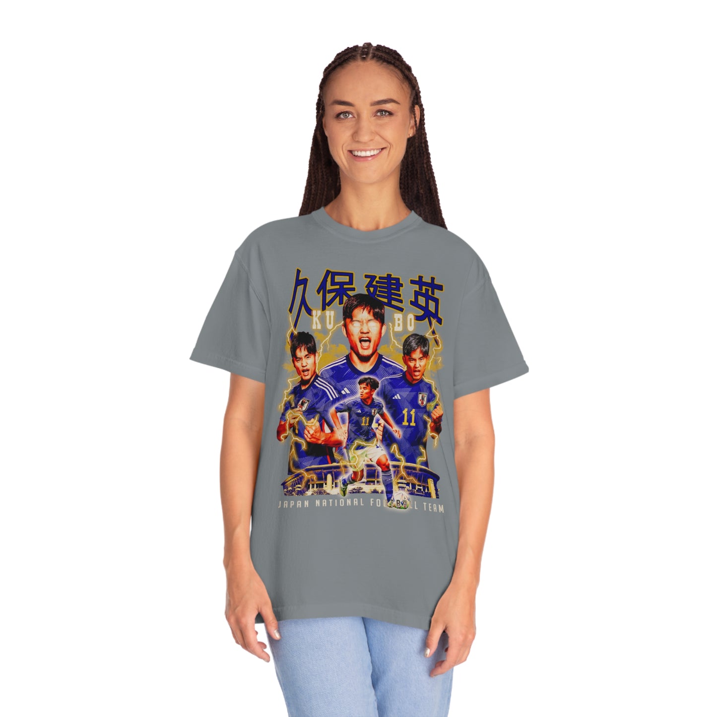 Japan Soccer Unisex Garment-Dyed T-shirt