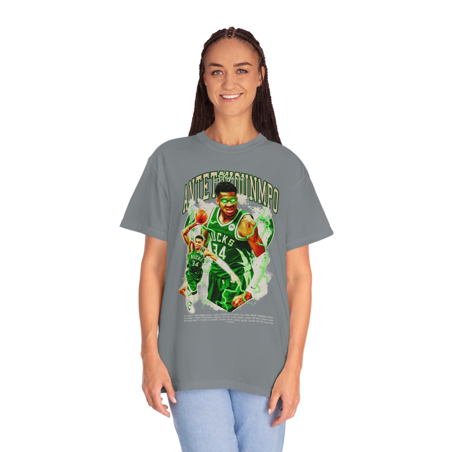 Antetokounmpo Basketball Unisex Garment-Dyed T-shirt