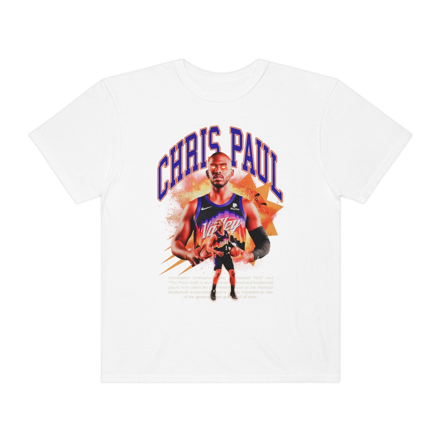 Chris Paul Basketball Unisex Garment-Dyed T-shirt