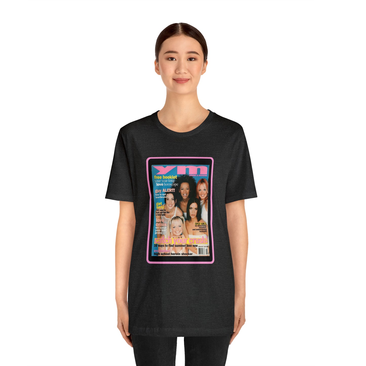 90s Throwback Spice Girls Unisex Jersey Short Sleeve Tee