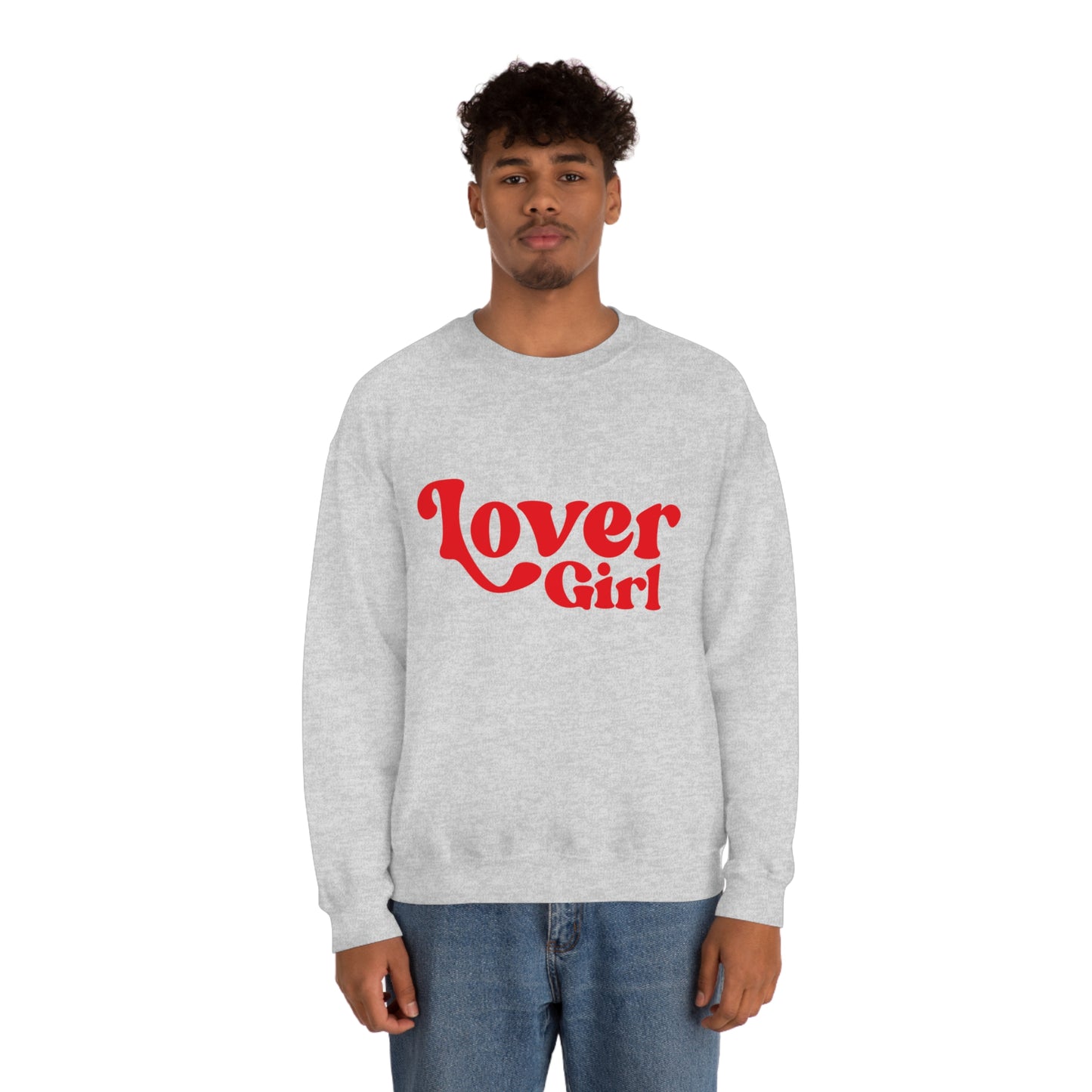 Lover Girl Valentines Day Unisex Heavy Blend Crewneck Sweatshirt