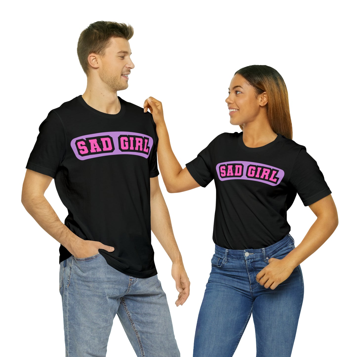 Sad Girl | Unisex Jersey Short Sleeve Tee