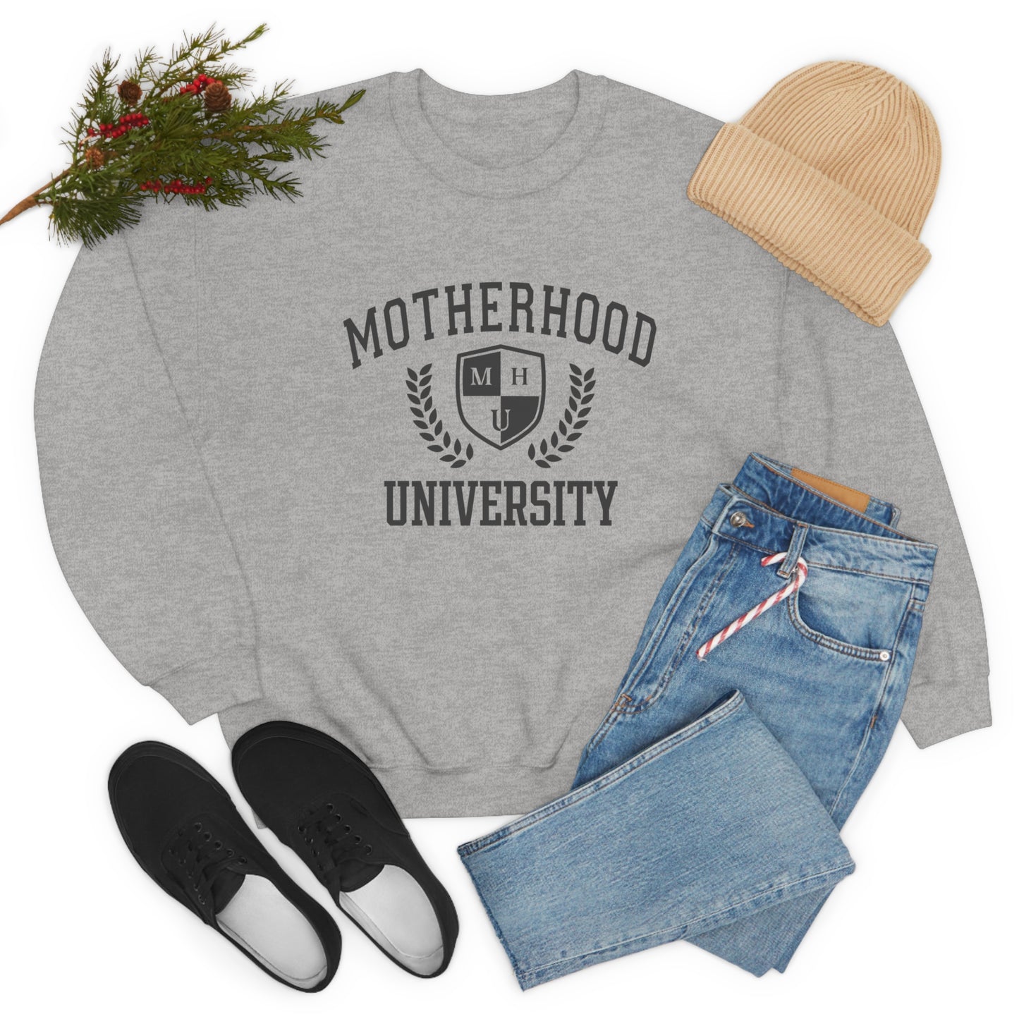 Motherhood University Unisex DryBlend® Crewneck Sweatshirt