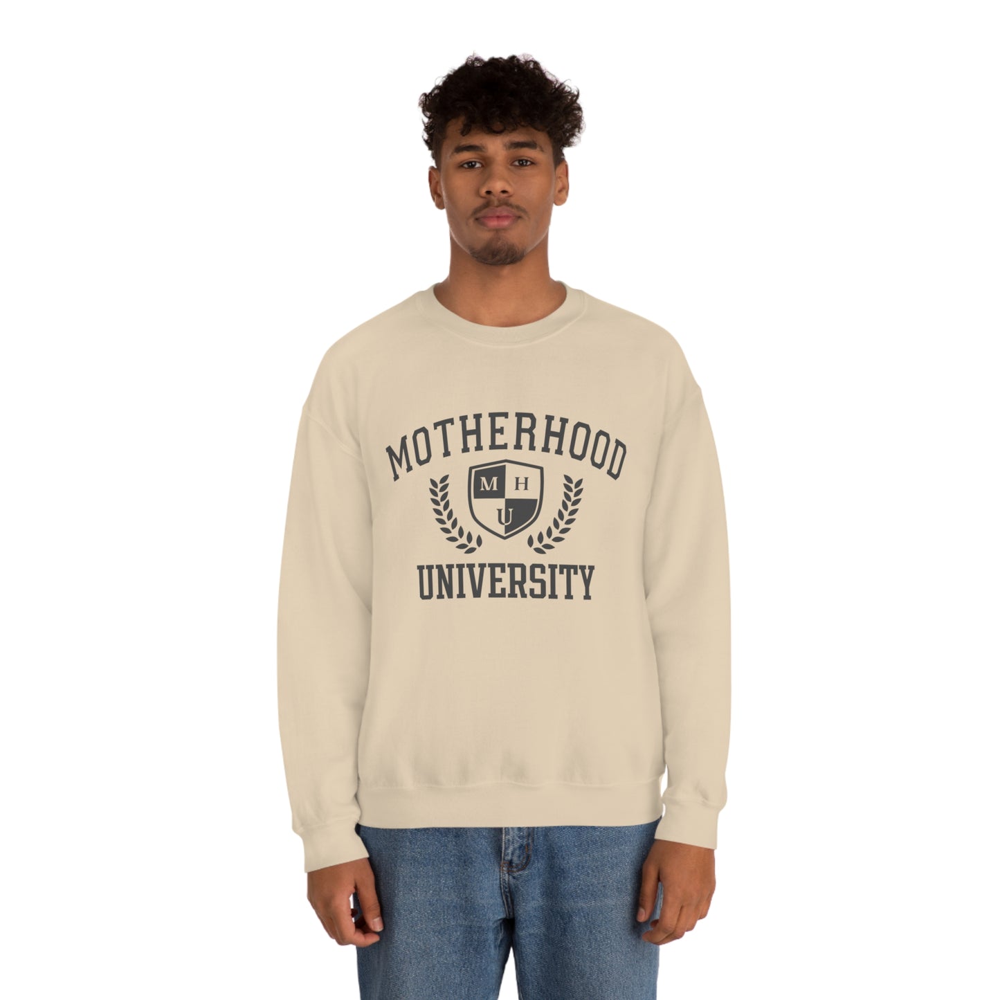 Motherhood University Unisex DryBlend® Crewneck Sweatshirt
