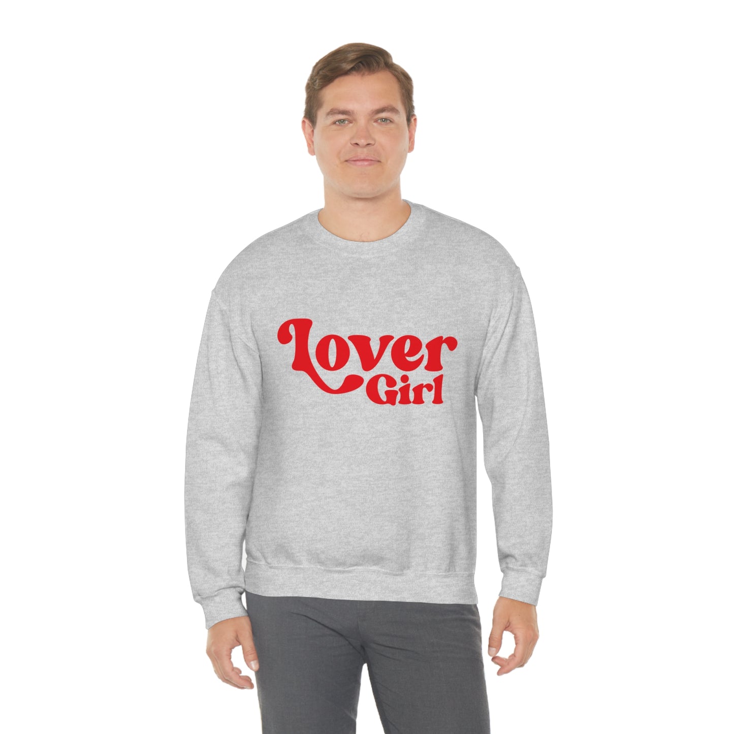 Lover Girl Valentines Day Unisex Heavy Blend Crewneck Sweatshirt