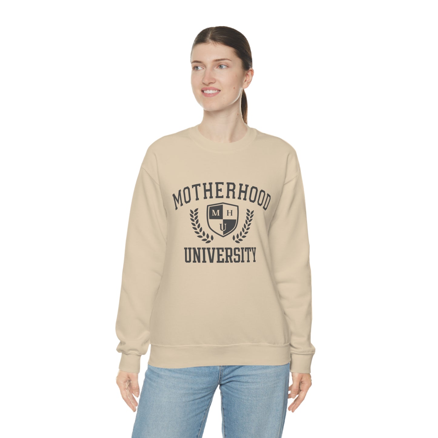 Motherhood University Unisex DryBlend® Crewneck Sweatshirt