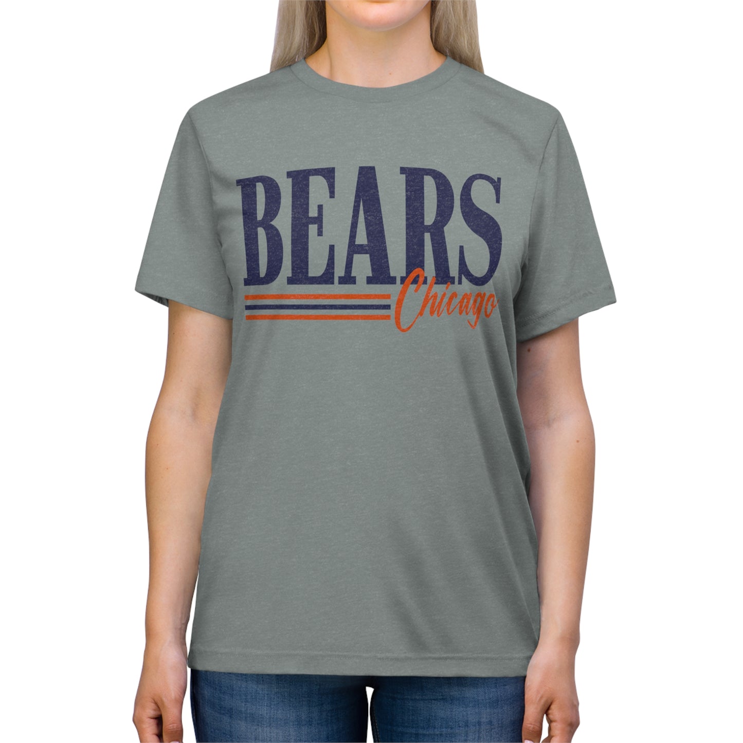 Chicago Football Unisex Triblend Tee
