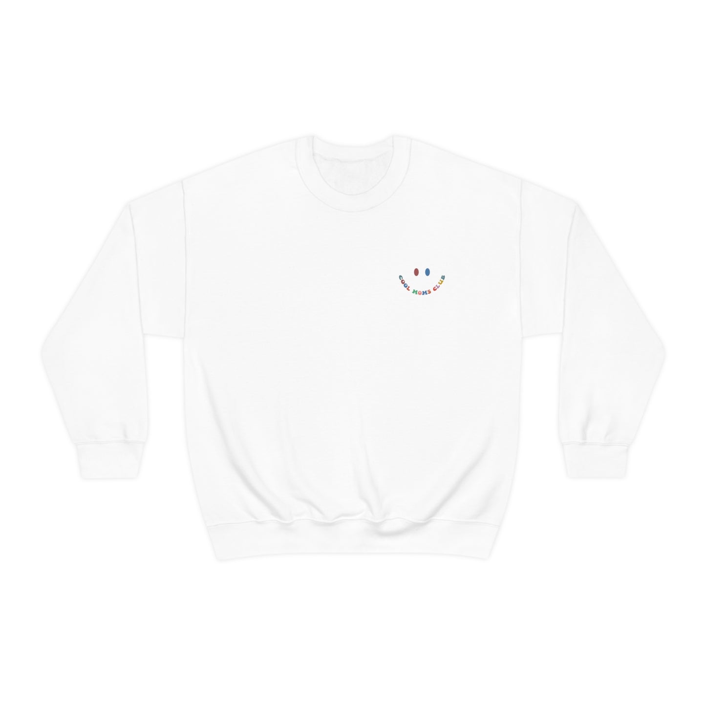 Cool Moms Club Unisex DryBlend® Crewneck Sweatshirt Front/Back Print