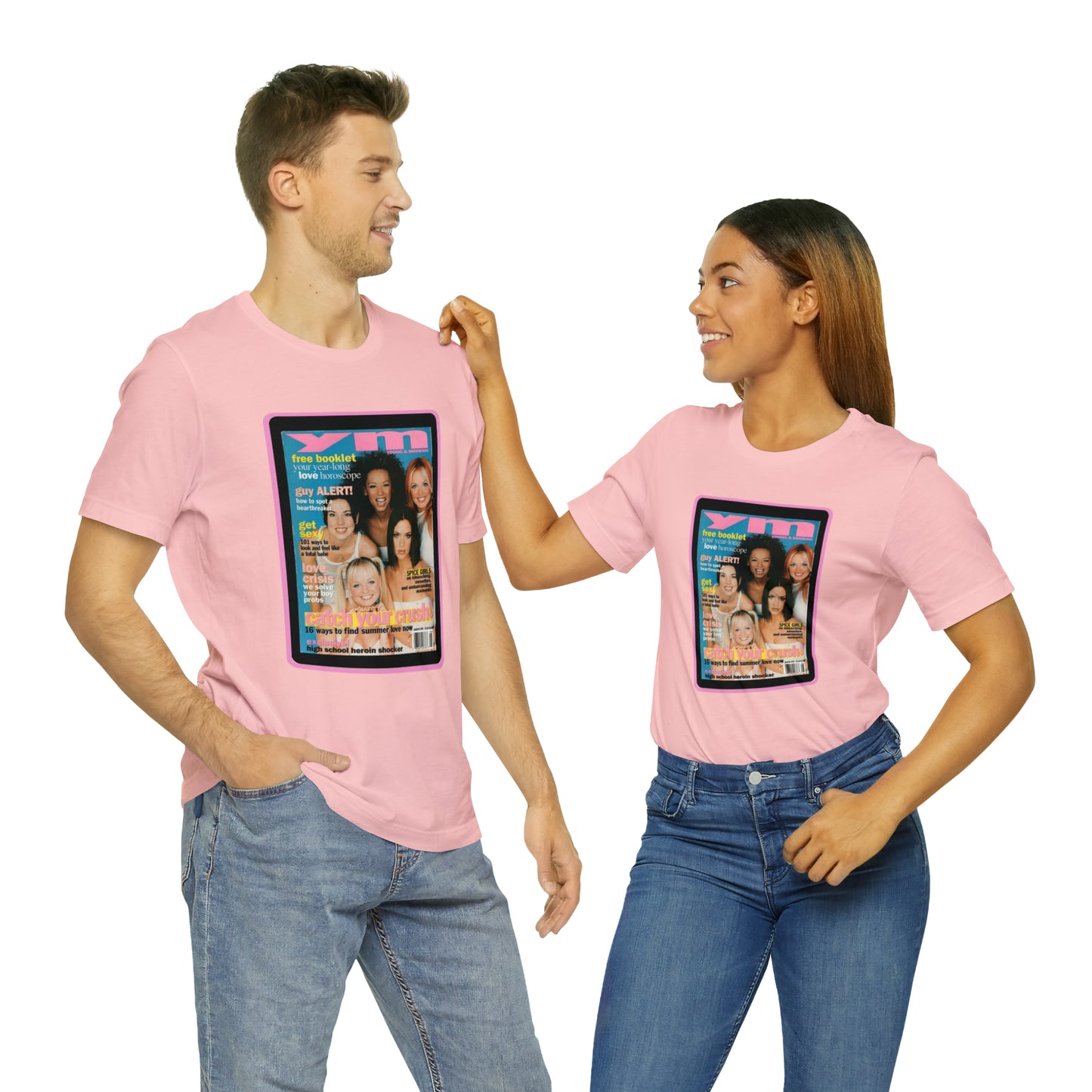 90s Throwback Spice Girls Unisex Jersey Short Sleeve Tee