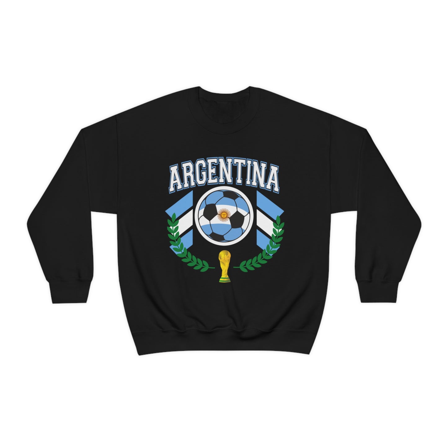 Argentina World Cup Soccer Unisex Heavy Blend Crewneck Sweatshirt