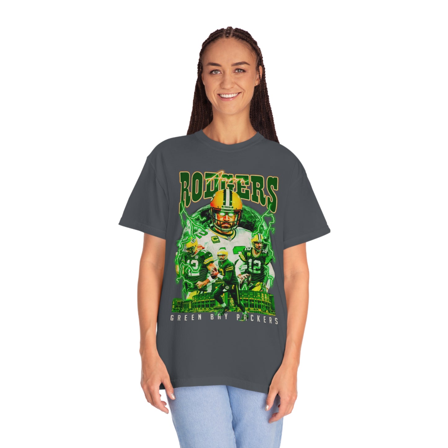Rodgers Greenbay Football Unisex Garment-Dyed T-shirt